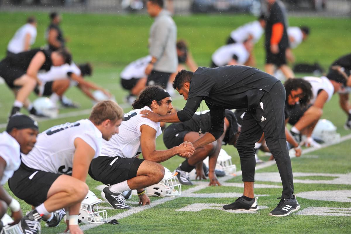 Adkin Aguirre fall camp 2019